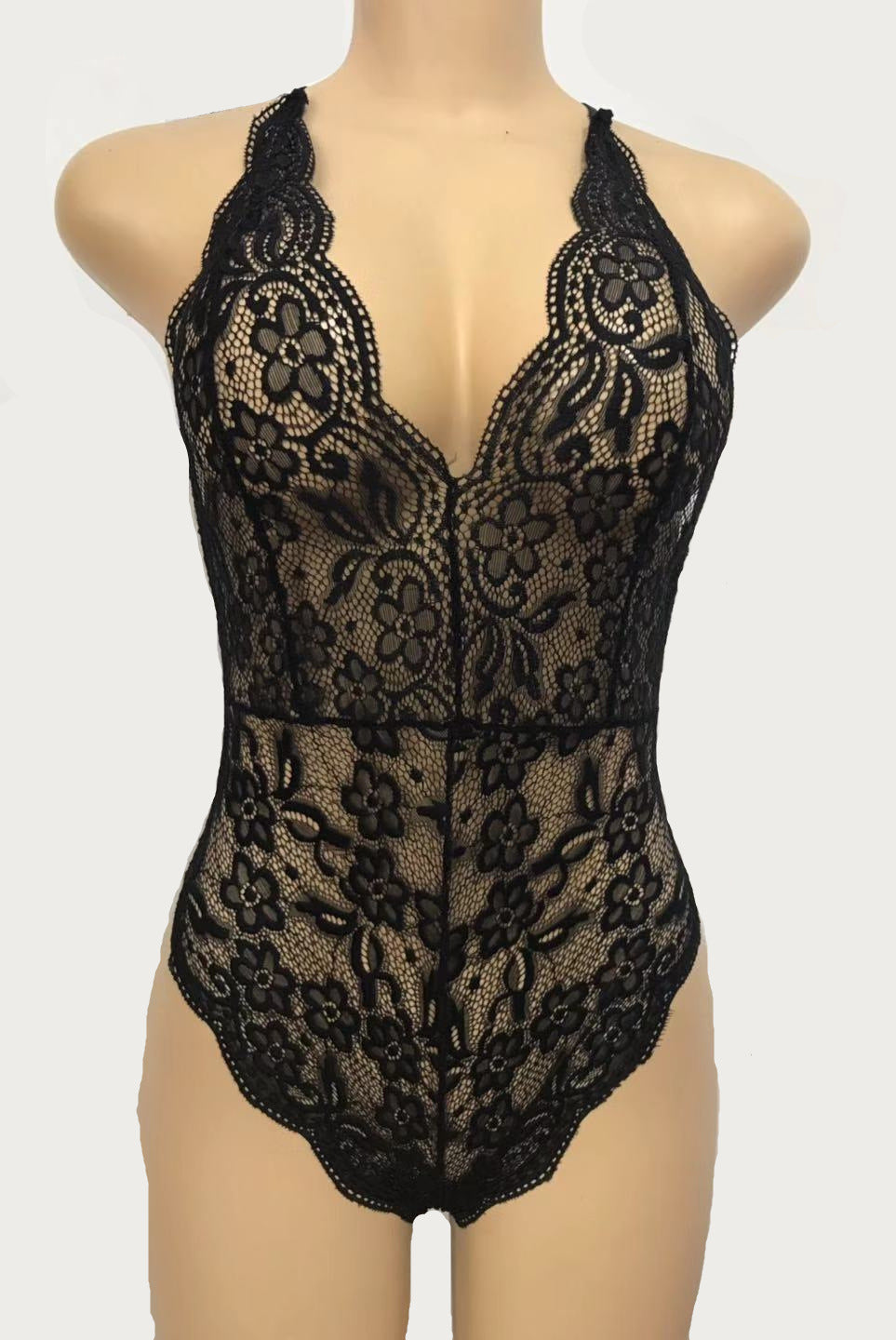 Lingerie Lace Coveralls - D&A