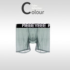 Men's Ultra-thin Ice Silk Seamless Quick-drying Breathable Boxers Army Green - D&A