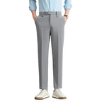 Simple Suit Pants Men's Loose Straight Business Trousers - D&A