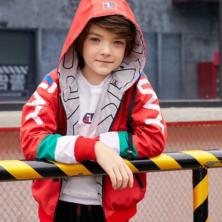 Boys jacket Red - D&A
