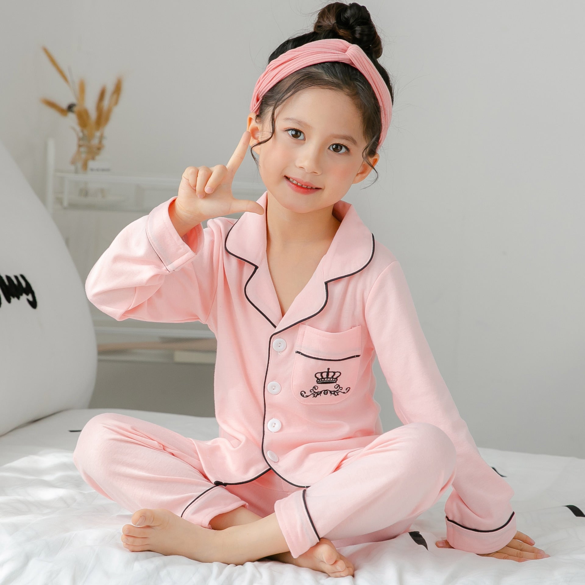 Cotton pajamas for children Style9 - D&A