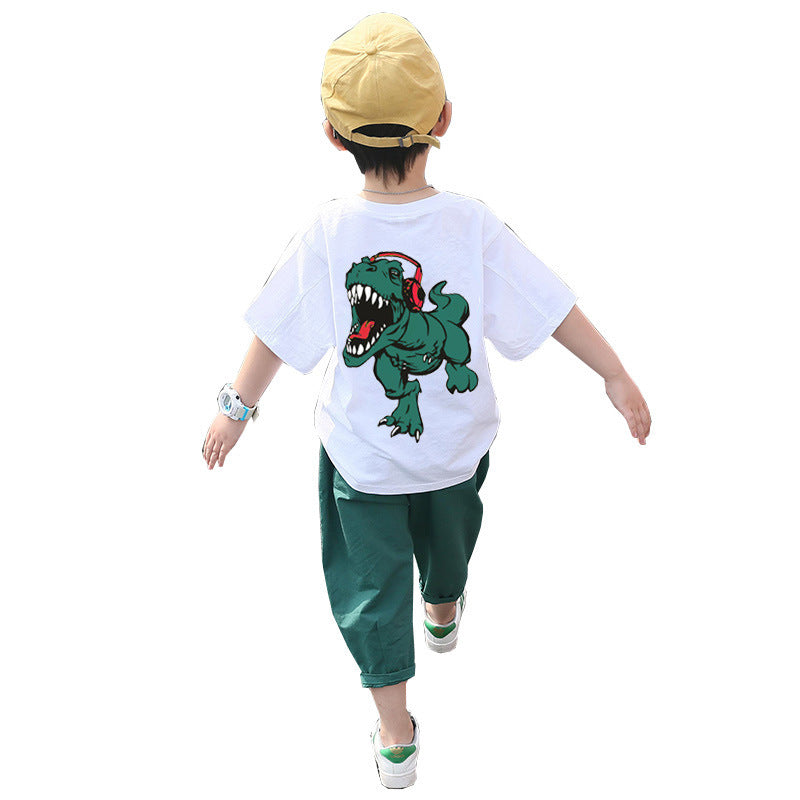 Children's Clothing Boys Summer Suits Western-style Clothes Boys Summer Handsome Short Sleeves - D&A