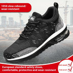 Fashion Protective Labor Shoes Steel-toe Men - D&A