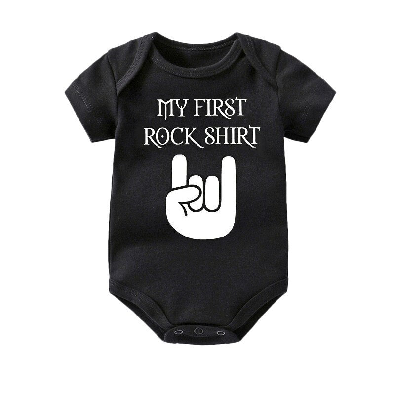 Finger letter romper - D&A