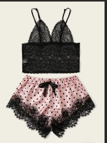Women's glamour lingerie Pink - D&A