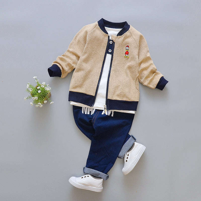 Males children wear Beige 80cm - D&A