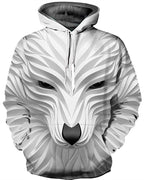 Long Sleeve Hoodies Men Casual Pullovers Hooded Animal 3D Printed Streetwear Boys Sweatshirt Jackets - D&A