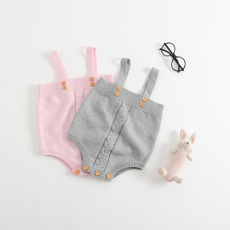 Knitted baby onesies - D&A
