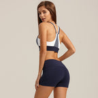 Sports bra beauty back sexy fitness bra no steel ring bra running training yoga underwear female - D&A