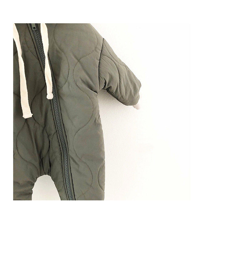 Baby Padded Quilted Kumpsuit Outing Clothes - D&A