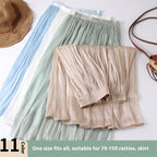 Slim Slimming Mid-length Elegant Pendant Summer Elastic Skirt - D&A