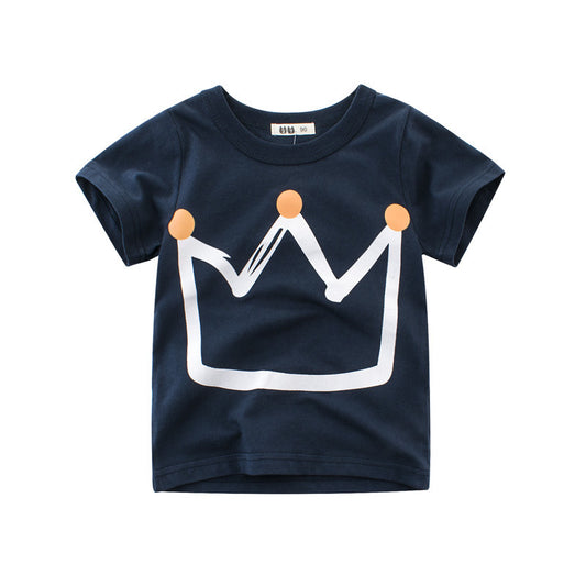 Summer New Boys' Short Sleeve T-shirt Children's T-shirt - D&A