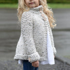 Girls cardigan sweater coat - D&A