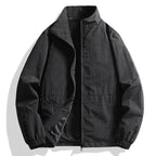 Casual Stand Collar Men's Top Outdoor Large Size Workwear - D&A