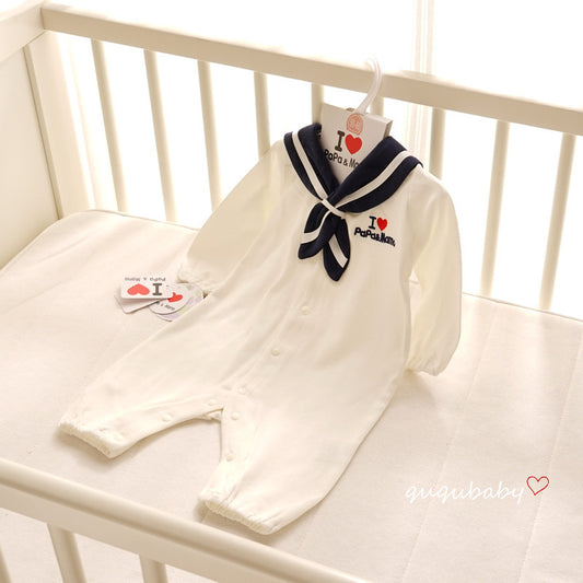 Navy Style Baby Clothes Newborn Clothes Baby Onesies - D&A