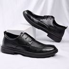Business Formal Wear British Casual Men's Shoes - D&A