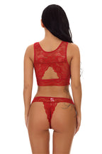 Sexy Lingerie Lace Lingerie Set Perspective Lingerie Suit - D&A
