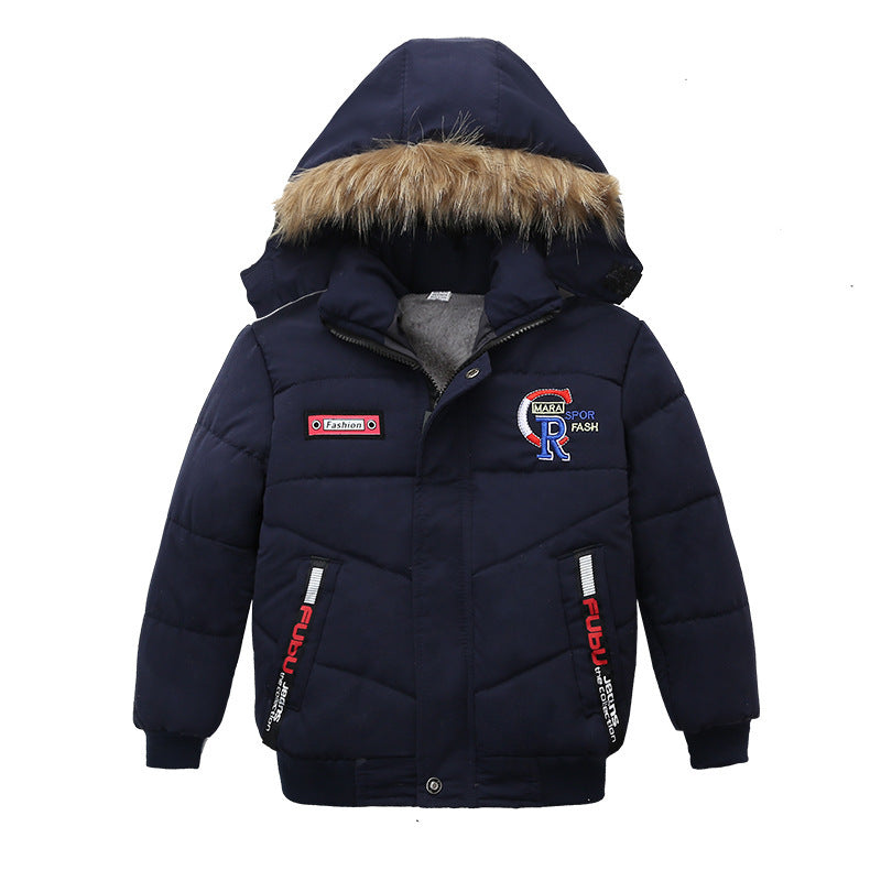 Small And Medium-Sized Boys Cotton-Padded Jackets 10style - D&A