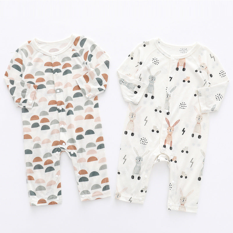 Light And Soft Bamboo Fiber Baby Jumpsuit - D&A