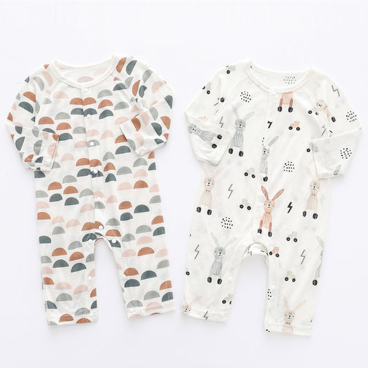 Light And Soft Bamboo Fiber Baby Jumpsuit - D&A