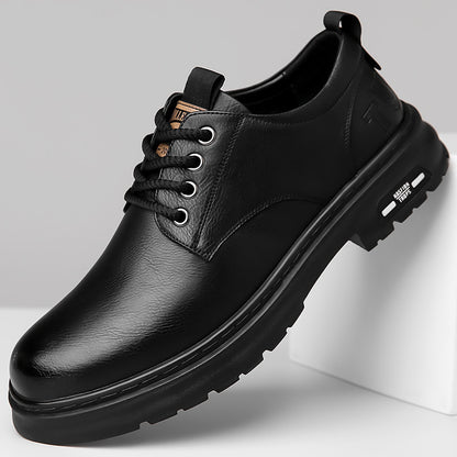 Retro Outdoor Men's Shoes Big Toe Casual Leather Shoes - D&A