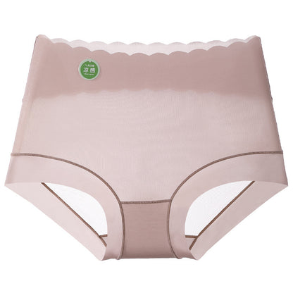 High Waisted Oversized Seamless Underwear For Women Khaki - D&A