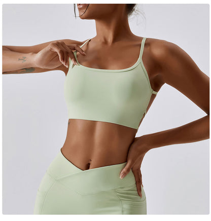 Quick Drying Breathable Yoga Bra Running Sports Bra - D&A