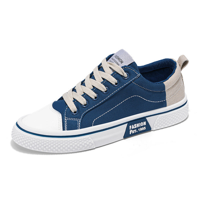 Breathable All-matching Skateboard Men's Soft Bottom Casual Sports Fashion Canvas Shoes - D&A