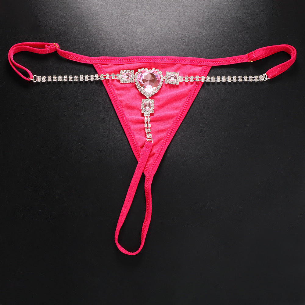 Love Underwear Summer Beach Women Silver Pink Underwear - D&A