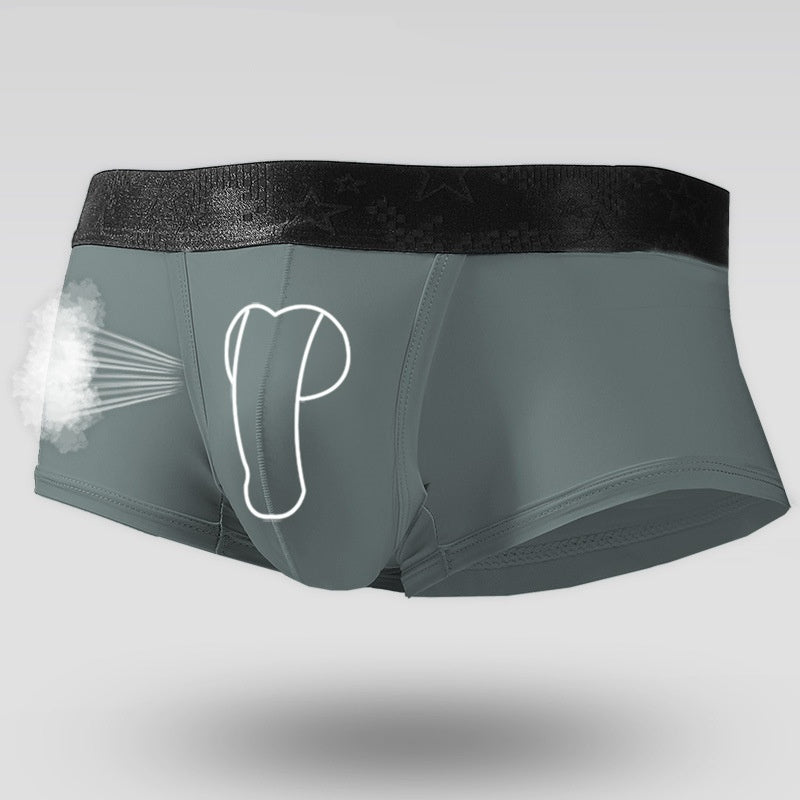 Spermatic Vein Underwear Ice Silk Summer Thin Boys Boyshorts - D&A