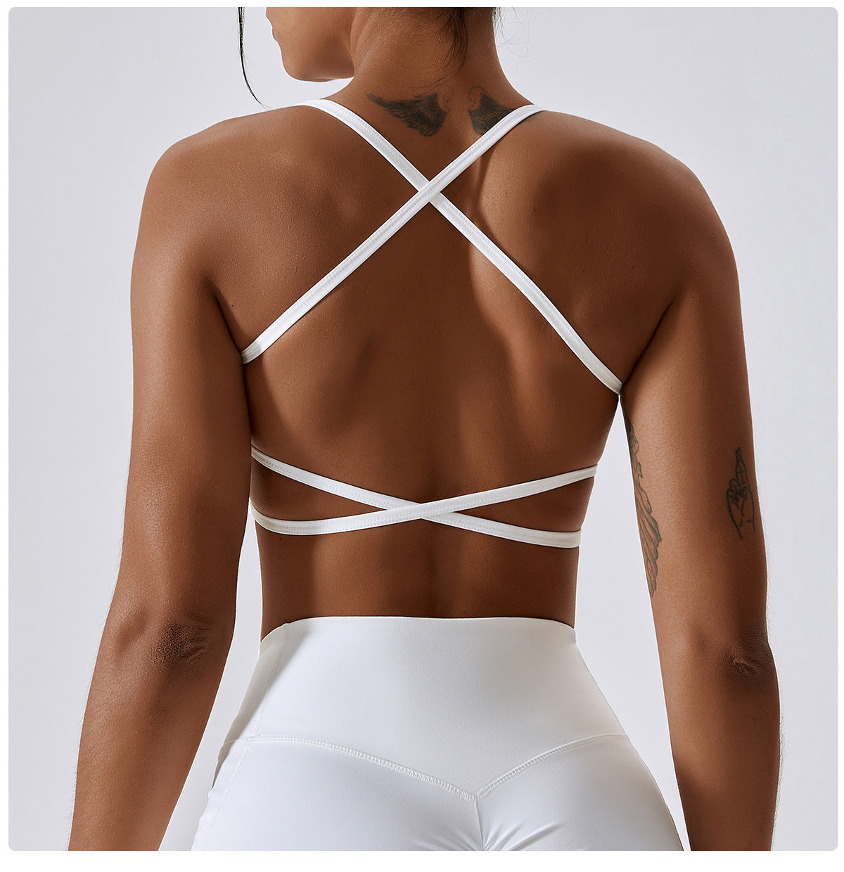 Quick Drying Breathable Yoga Bra Running Sports Bra - D&A