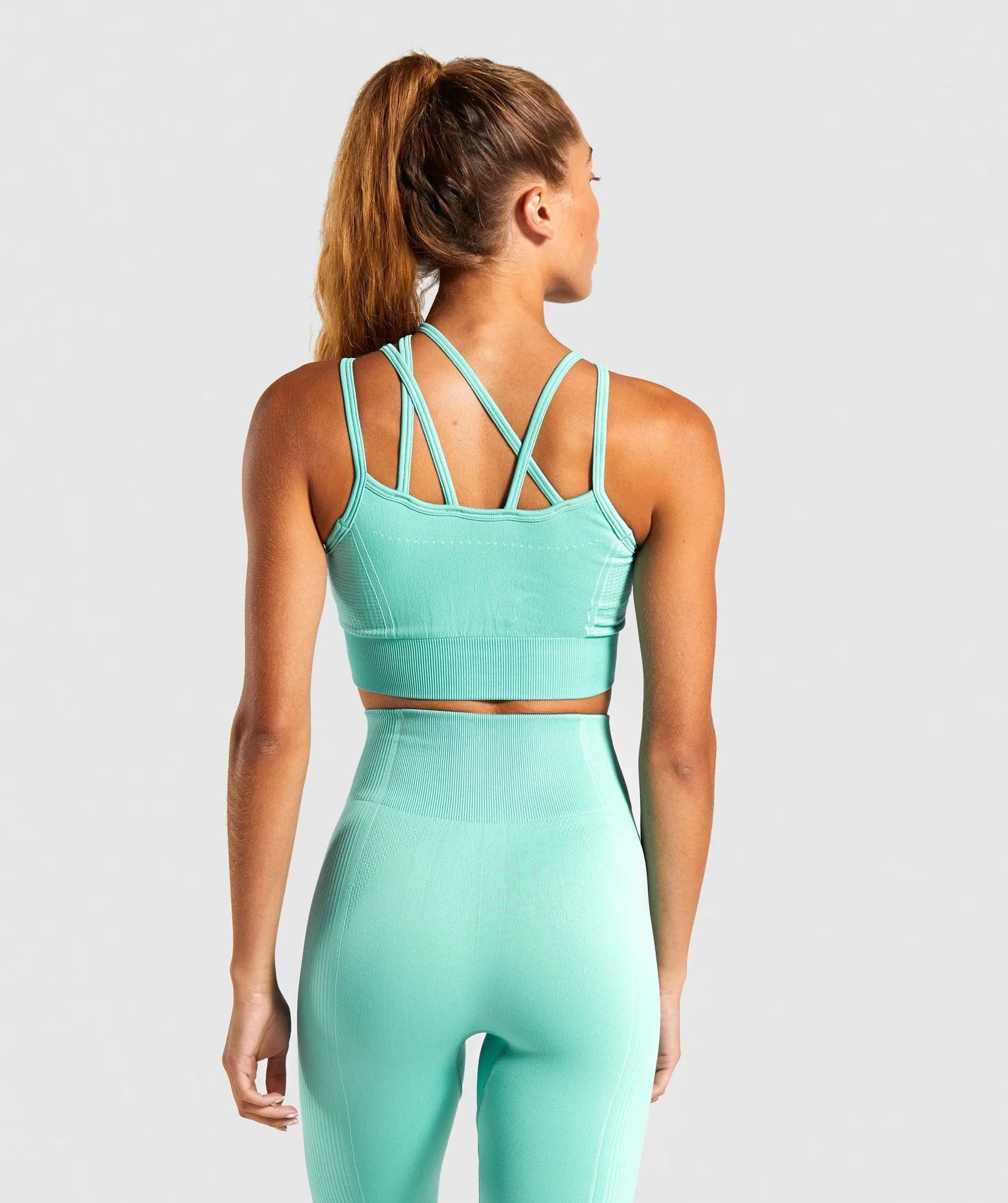 Ladies sports bra Green Bra - D&A