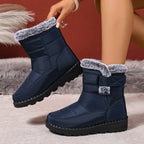 Women's Snow Boots Plus Size Wear-resistant Comfortable Warm Boots - D&A