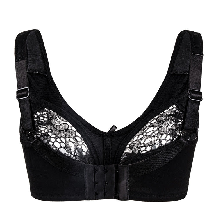 Stitching lace bra - D&A