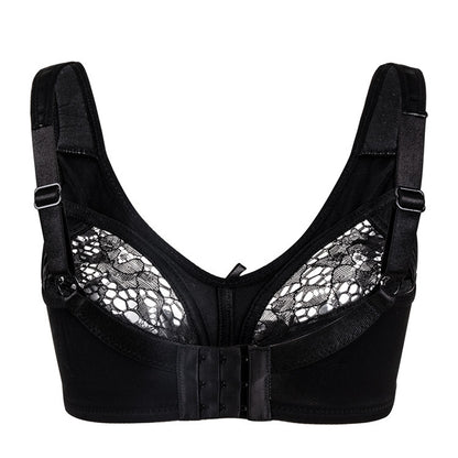 Stitching lace bra - D&A