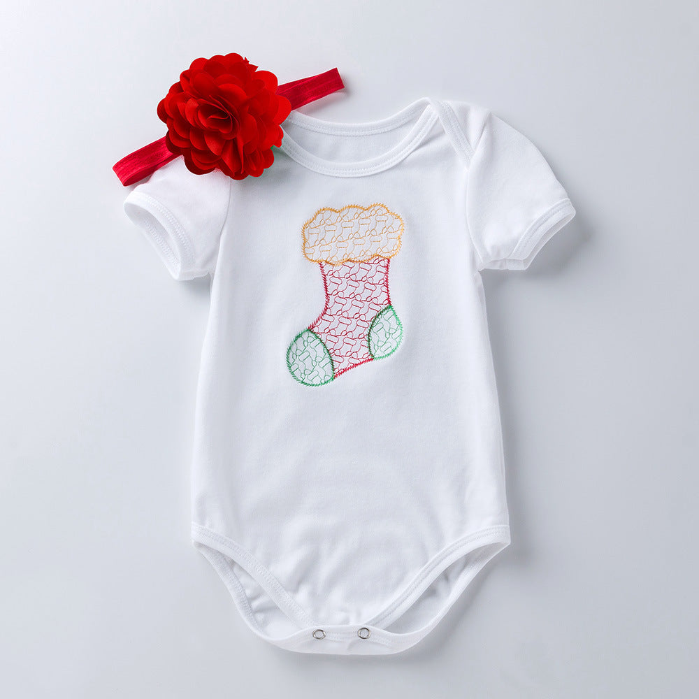 Baby christmas clothes Sock - D&A