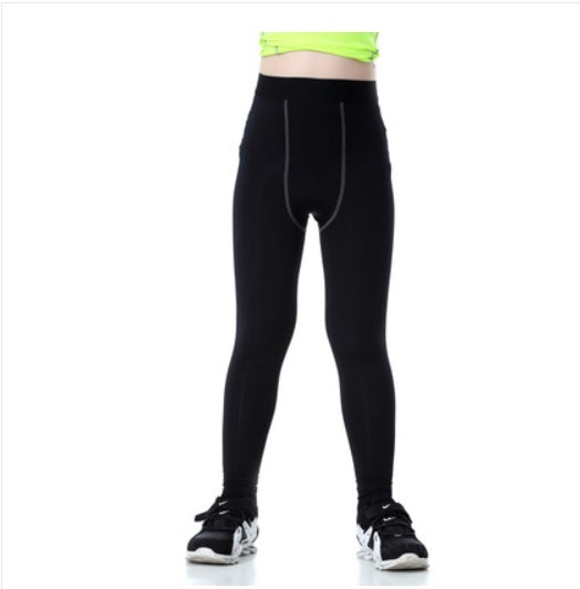 Kids Sportswear Black Pants - D&A