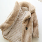 Big Kids Fur Coat In Autumn And Winter Coat - D&A