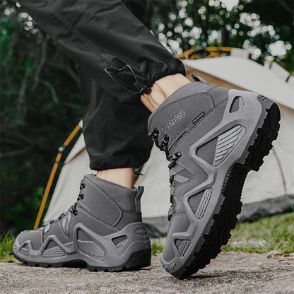 High-top Tactical Shoes Wear-resistant Desert Boots Outdoor New Combat Boots - D&A