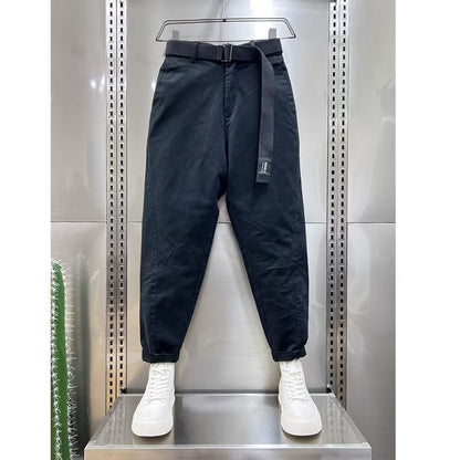 Trendy Skinny Cropped Harem Pants Men's - D&A
