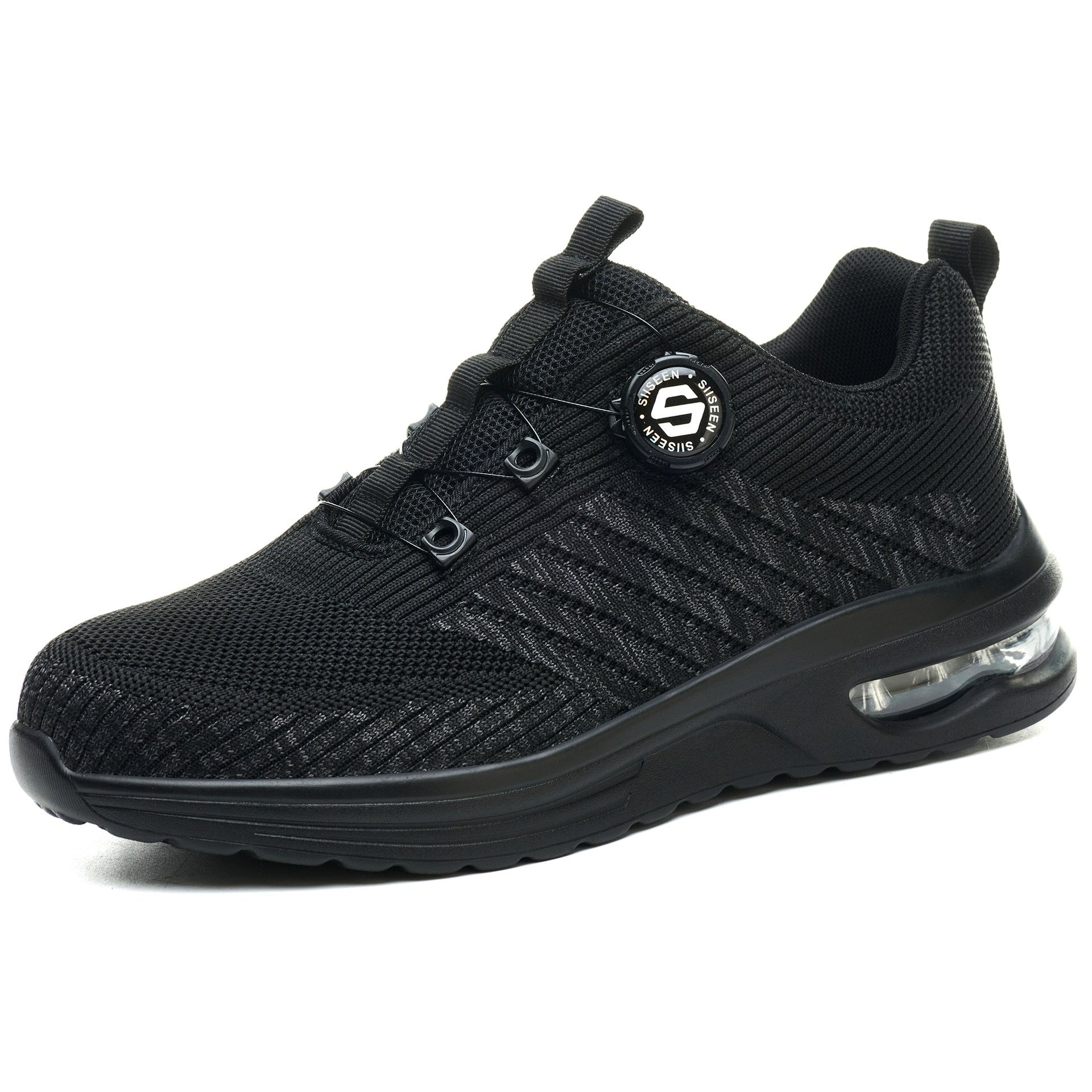 Breathable Lightweight Attack Shield And Anti-stab Leisure Safety Shoes FZ469 Black - D&A