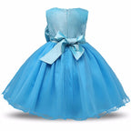 Princess Flower Girl Dress Summer Tutu Wedding Birthday Party Dresses - D&A