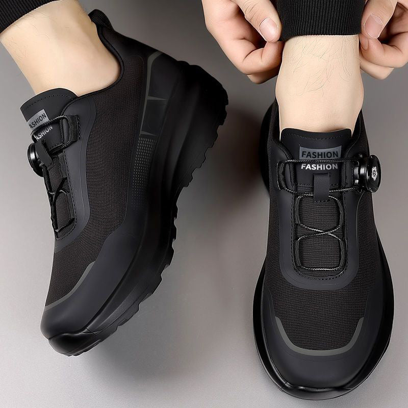 Thick Bottom Rotating Button Sneaker - D&A