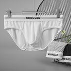 Men's Sweat Absorbing Sports Stretch Breathable Briefs Underwear - D&A