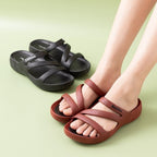 Casual Non Slip Thick Soled Slippers With A Comfortable Outdoor Atmosphere - D&A