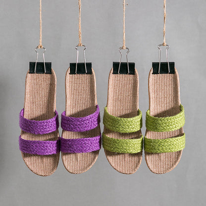 Women's Indoor Floor Platform Non-slip Flip-flops Household Slippers - D&A