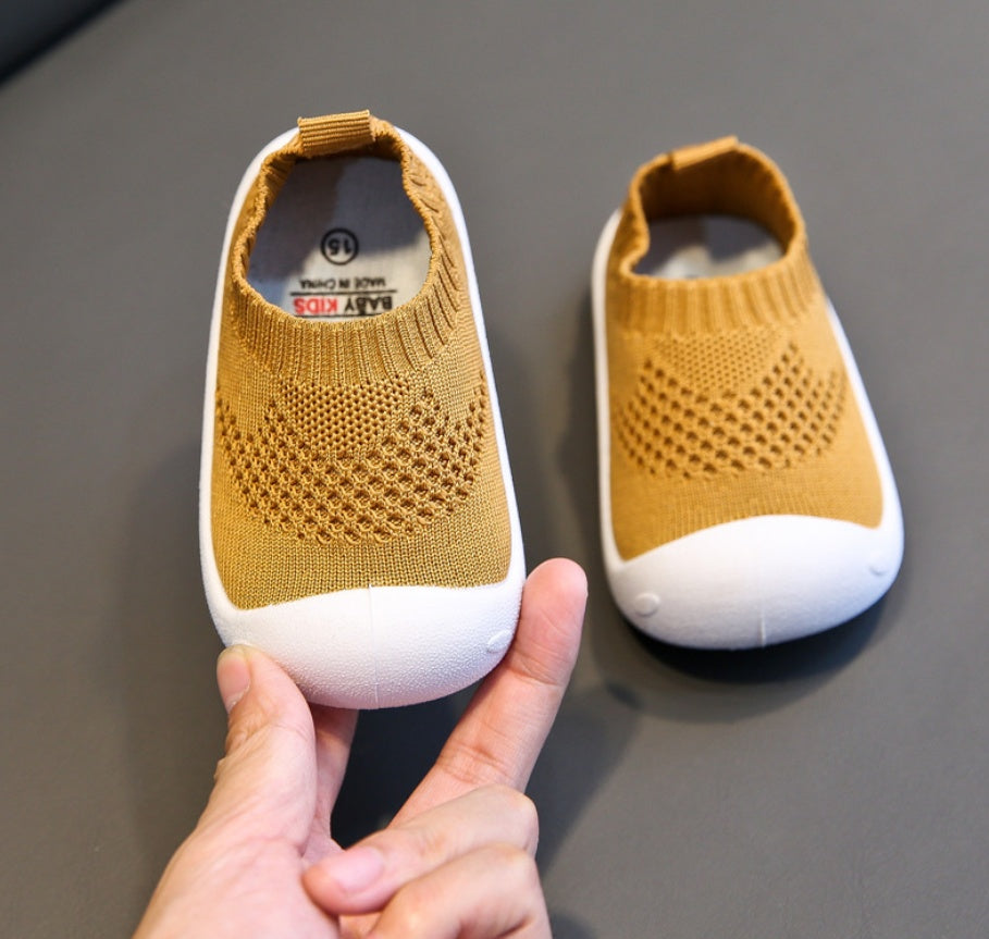 Baby Toddler Shoes Soft Bottom Shoes Yellow - D&A