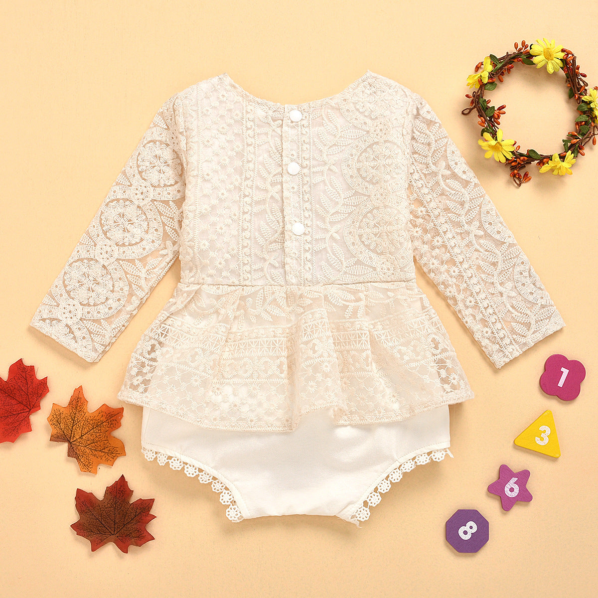 Lace baby jumpsuit - D&A