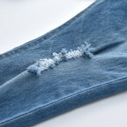 Girls Lace Pearl Jeans Set - D&A