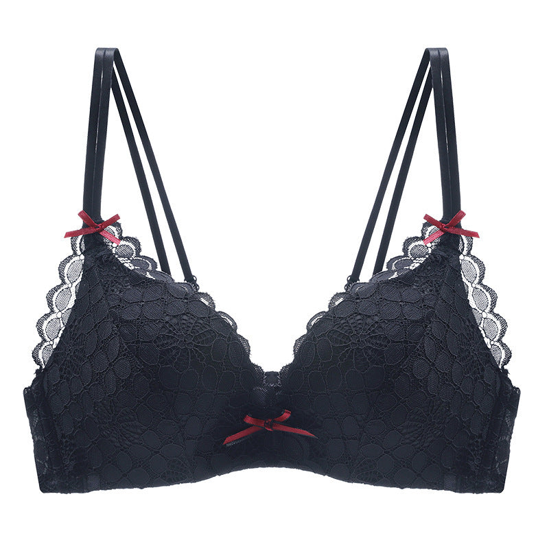 Cross back bra Black - D&A